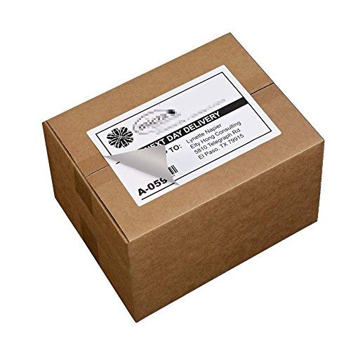 Immuson Shipping Labels with Rounded Corner, 8.5 x 5.5 Inches Half Sheet Self Adhesive Shipping Address Labels for Laser and Inkjet Printer, 1000 labels - Image 4